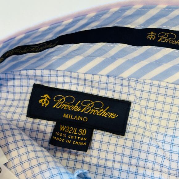 Brooks Brothers Dress Pants Mens Sz 32x30 Pink Milano Flat Front Southern Preppy - Picture 5 of 11